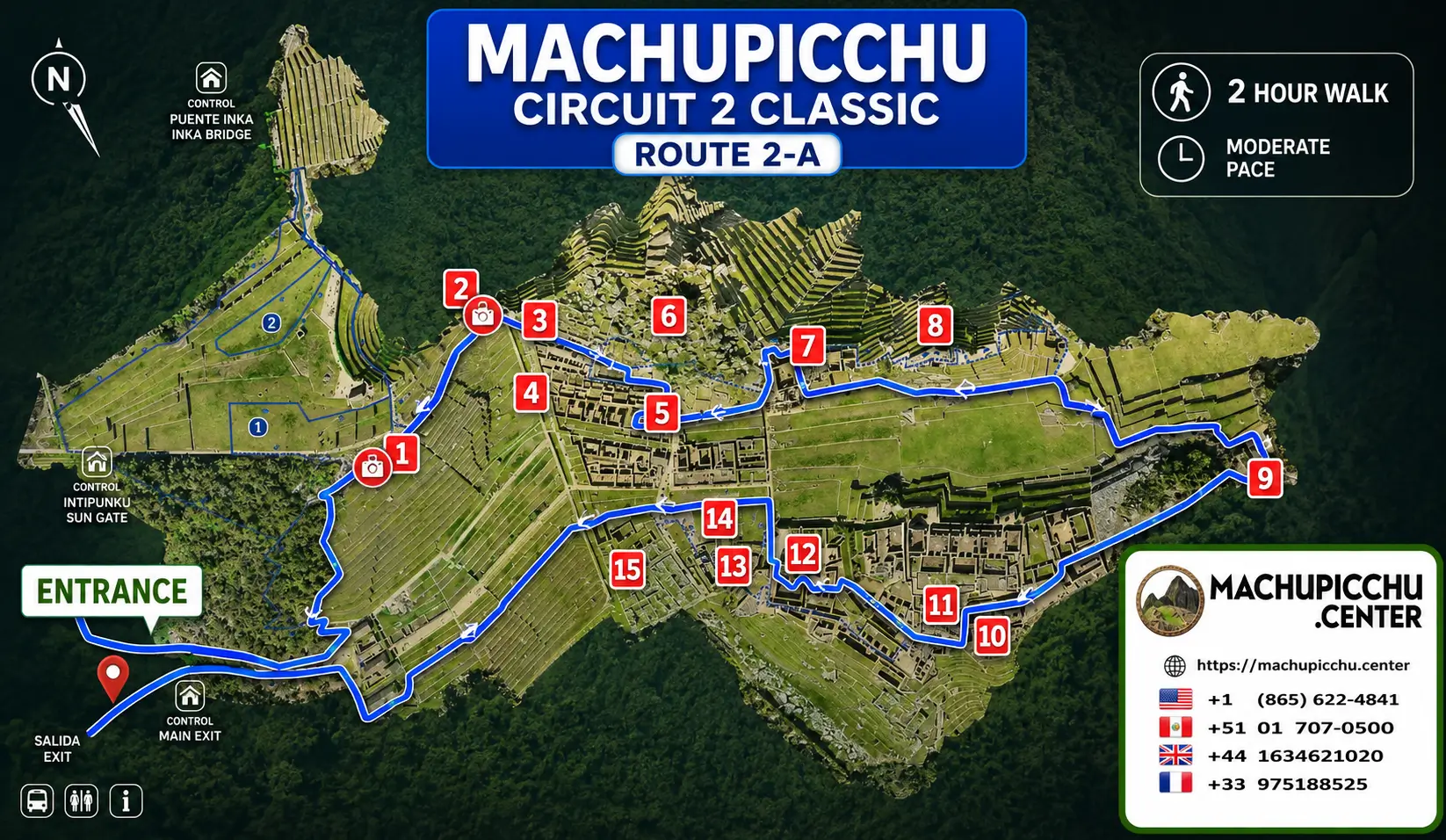 Historic Sanctuary of Machu Picchu Circuit 2 Classic