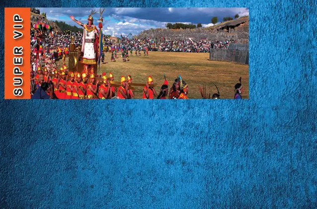Inti Raymi 2027 ticket. Orange section
